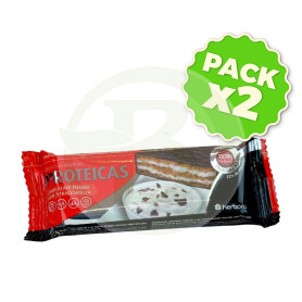 Pack 2x Barrita Proteicas Stracciatella 47Gr. Herbora
