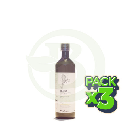 Pack 3x Artioptim Silicio Orgánico 1Lt. Herbora