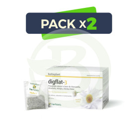 Pack 2x Herboplant Digflat-3 20 Filtros Herbora