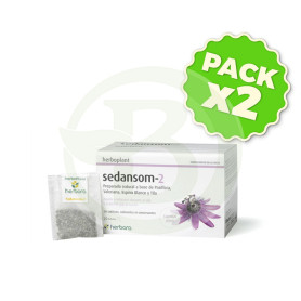 Pack 2x Herboplant Sedansom-2 20 Filtros Herbora