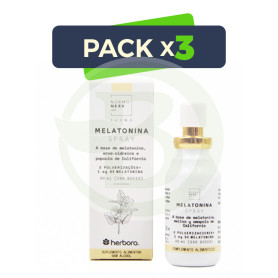 Pack 3x Melatonina Spray 30Ml. Normonerv Herbora