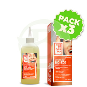 Pack 3x Enercap Bio-Eco Fortederma 250Ml. Herbora
