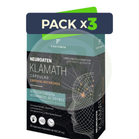 Pack 3x Neuroaten Klamath 30 Cápsulas Herbora