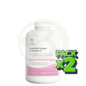 Pack 2x Aceite De Onagra y Vitamina e 450 Perlas Herbora