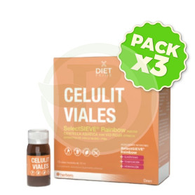 Pack 3x Celulit 15 Viales Herbora