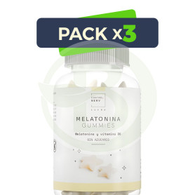 Pack 3x Melatonina Gummies 50 Gummies Herbora