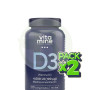 Pack 2x Vitamina D3 400Mg 60 Comprimidos Herbora