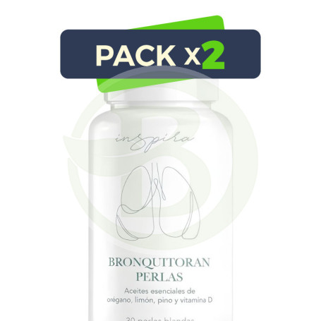 Pack 2x Bronquitoran 30 Perlas Herbora