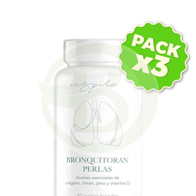 Pack 3x Bronquitoran 30 Perlas Herbora