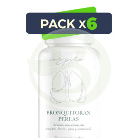 Pack 6x Bronquitoran 30 Perlas Herbora
