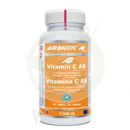 Viatmina C AB Complex 1.000Mg. 60 Tabletas Airbiotic