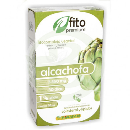 Fito Premium Alcachofa 30 Cápsulas Pinisan