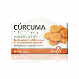 Cúrcuma 12.000Mg. 30 Cápsulas Natysal