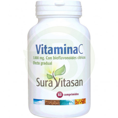 Vitamina C 1.000Mg. 60 Comprimidos Sura Vitasan