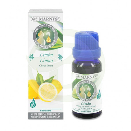 Aceite Esencial Alimentario de Limón 15Ml. Marnys