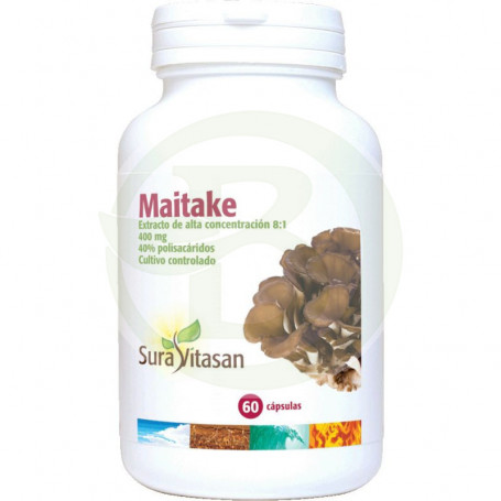 Maitake 400Mg. 60 Cápsulas Sura Vitasan