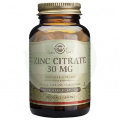 Zinc Citrato 100 Cápsulas Solgar