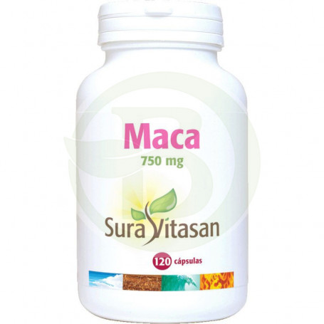 Maca 750Mg. 120 Cápsulas Sura Vitasan