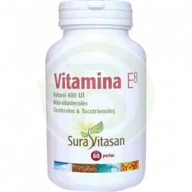 Vitamina E8 400U.I. 60 Perlas Sura Vitasan