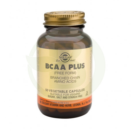 BCAA Plus 50 Cápsulas Solgar