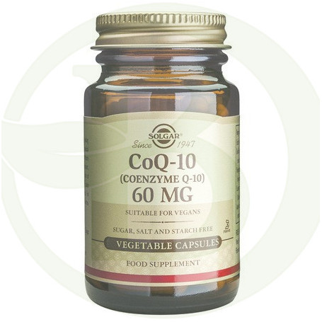 Coenzima Q10 60Mg. en Aceite 30 Cápsulas Solgar