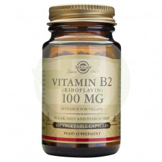 Vitamina B2 100 Cápsulas Solgar