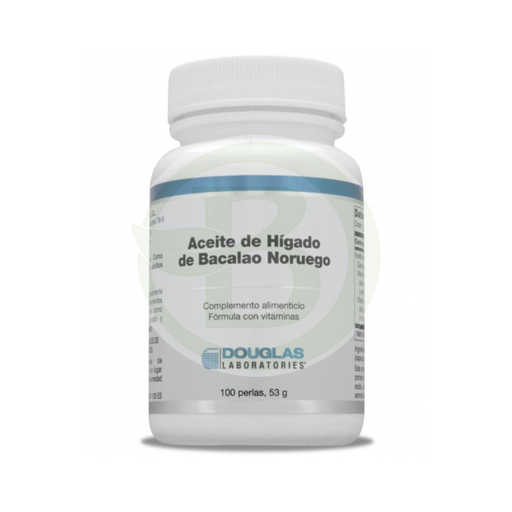 Para Que Sirve Aceite De Higado De Bacalao Aceite de Hígado de Bacalao 100 Perlas Douglas