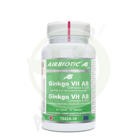 Ginkgo-Vit Complex 6.000 30 Tabletas Airbiotic