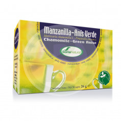 Infusiones de Manzanilla con Anís 20 Filtros Soria Natural