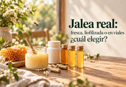 Jalea real: fresca, liofilizada o en viales, ¿cuál elegir?
