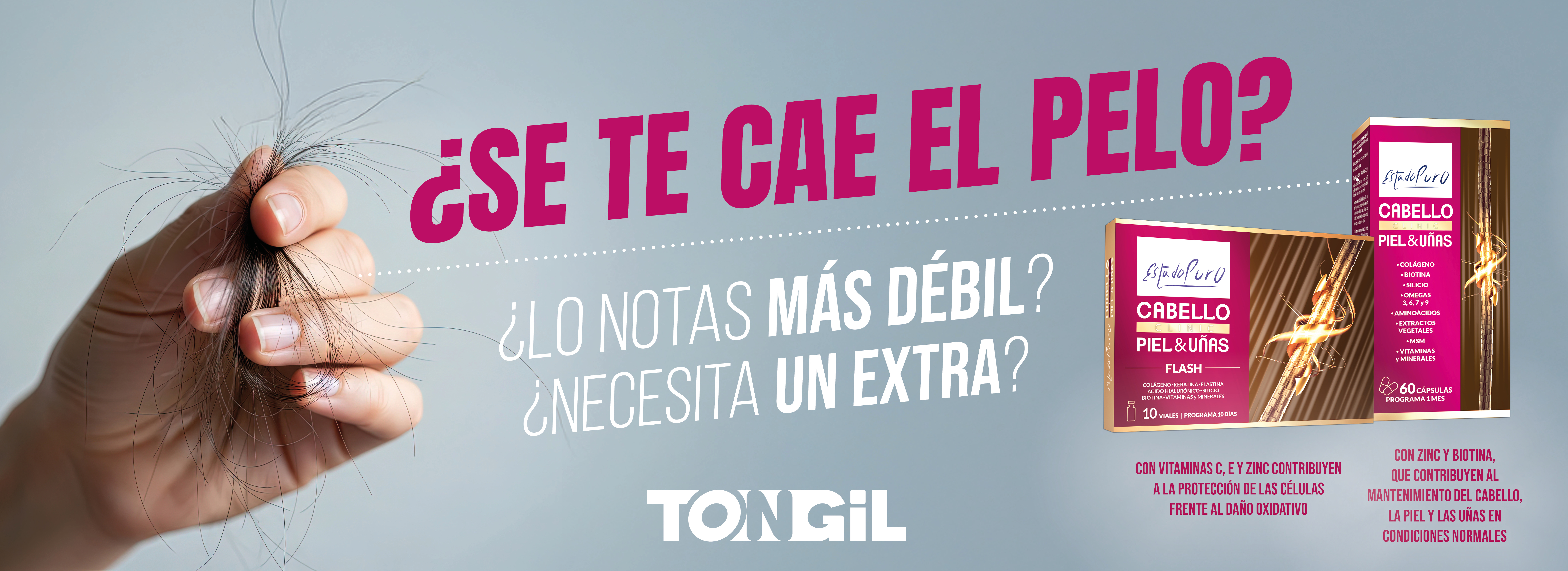 Tongil Cabello Piel y U&ntilde;as - 13 al 28 de febrero